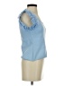 Bailey 44 Blue Short Sleeve Top Size S - photo 4