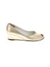 Bruno Magli Metallic Gold Wedges Size 6 - photo 1