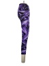 K-DEER Print Purple Leggings Size XS - photo 4