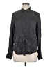 Massimo Dutti Black Long Sleeve Button-Down Shirt Size M - photo 1
