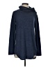 Lisa Rinna Blue Long Sleeve Turtleneck Size XXS - photo 1