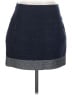 BCBGMAXAZRIA Solid Blue Casual Skirt Size 4 - photo 1