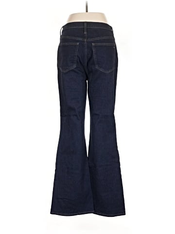 Madewell Skinny Flare Jeans in Rinse Wash (view 2)