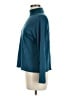 L.L.Bean 100% Cotton Teal Long Sleeve Turtleneck Size M - photo 5
