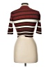 Say What? Brown Burgundy Turtleneck Sweater Size L - photo 2
