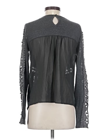 Knitted & Knotted Long Sleeve Blouse (view 2)