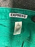 Express Color Block Green Jeggings Size 12 - photo 4