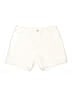 Levi's 100% Cotton Solid Ivory Shorts Size 16 - photo 1
