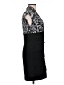 En Focus Studio Graphic Black Cocktail Dress Size 10 - photo 4