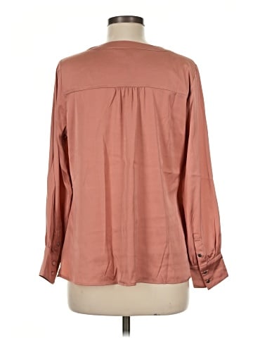 White House Black Market Long Sleeve Blouse (view 2)