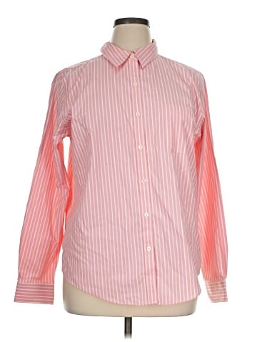 L.L.Bean Long Sleeve Button-Down Shirt (view 1)