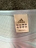Adidas 100% Polyester Blue Long Sleeve T-Shirt Size M - photo 7