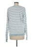 Charlie 100% Cotton Hearts Blue Pullover Sweater Size M - photo 2