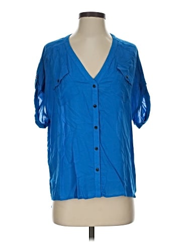 Odille Short Sleeve Blouse (view 1)
