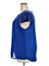 Papermoon 100% Polyester Blue Short Sleeve Blouse Size 2X - photo 5