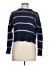 Apiece Apart Stripes Blue Cashmere Pullover Sweater Size L - photo 1