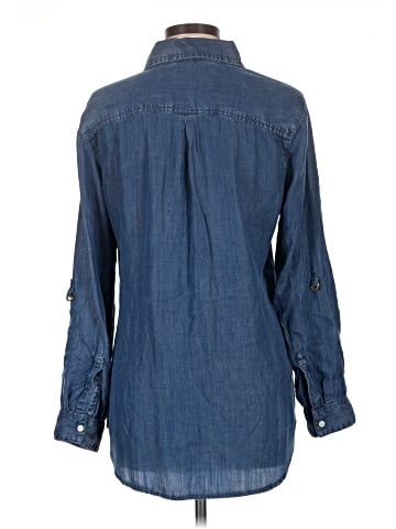 Allen B. by Allen Schwartz Long Sleeve Button-Down Shirt (view 2)