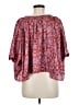 Intimately by Free People 100% Polyester Red 3/4 Sleeve Blouse Size M - photo 2