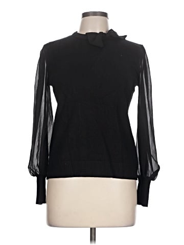 Indigo Rose Long Sleeve Blouse (view 1)