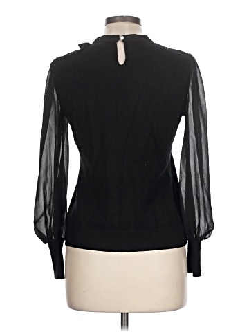 Indigo Rose Long Sleeve Blouse (view 2)