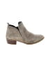 Diba 100% Leather Gray Ankle Boots Size 8 - photo 1
