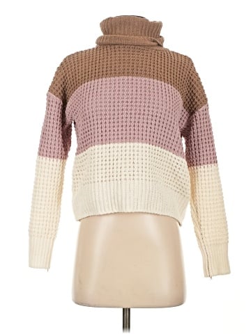 Hippie Rose Turtleneck Sweater (view 1)