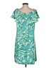 Escapada Tropical Teal Casual Dress Size S - photo 2