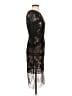 BCBGMAXAZRIA 100% Polyester Black Cocktail Dress Size XS - photo 4