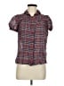 Marc by Marc Jacobs Tweed Purple Short Sleeve Blouse Size 6 - photo 1