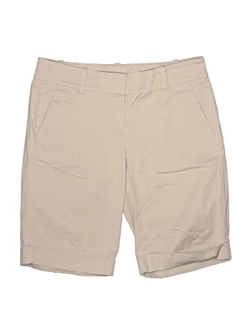 Ann Taylor Khaki Shorts (view 1)