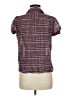 Marc by Marc Jacobs Tweed Purple Short Sleeve Blouse Size 6 - photo 2