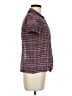 Marc by Marc Jacobs Tweed Purple Short Sleeve Blouse Size 6 - photo 4