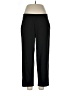 Rafaella Solid Black Active Pants Size L - photo 1