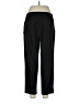 Rafaella Solid Black Active Pants Size L - photo 2