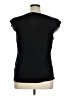 Covington Black Short Sleeve Top Size XL - photo 2