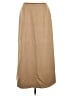 Talbots 100% Leather Solid Tan Leather Skirt Size 8 - photo 1