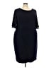 Connected Apparel 100% Polyester Blue Cocktail Dress Size 24 - photo 1