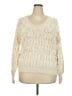 Eleven Six 100% Alpaca Ivory Wool Pullover Sweater Size XXL - photo 1