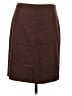 BCBGMAXAZRIA Solid Brown Casual Skirt Size 6 - photo 1