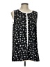 Alfani Black Sleeveless Blouse Size L - photo 1