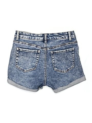 Wax Jean Denim Shorts (view 2)