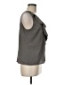 Calvin Klein Gray Sleeveless Blouse Size M - photo 4