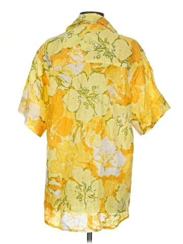 Faithfull the Brand Short Sleeve Button-Down Shirt (view 2)