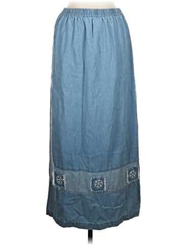 Quacker Factory Denim Skirt (view 1)