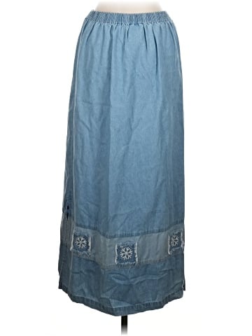 Quacker Factory Denim Skirt (view 2)