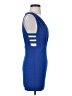 TOBI Solid Blue Cocktail Dress Size S - photo 4