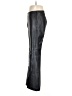 Moda International 100% Leather Black Leather Pants Size 8 - photo 5
