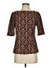 Boden 100% Polyester Purple 3/4 Sleeve Top Size 4 - photo 1