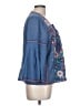 Johnny Was Blue 3/4 Sleeve Blouse Size L - photo 4
