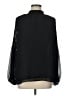 DR2 100% Polyester Black Long Sleeve Blouse Size L - photo 1